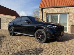 Zwart Gebruikt 2024 Mercedes GLC300 AMG line Coupé | € 69.995