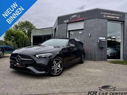 Zwart Gebruikt 2024 Mercedes C300e AMG Sedan | € 48.999 (Super prijs)