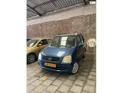 Blauw Gebruikt 2002 Opel Agila Comfort Hatchback | € 1.099