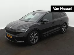 Zwart Gebruikt 2023 Skoda Enyaq iV SportLine SUV | € 36.900 (Duur)