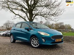 Blauw, metallic lak Gebruikt 2018 Ford Fiesta Titanium Hatchback | € 10.975 (Goede deal)