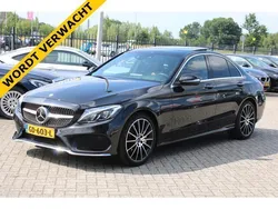 Zwart Gebruikt 2015 Mercedes C400 Ambition Sedan | € 24.900