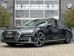 Zwart, metallic lak Gebruikt 2018 Audi A8 Comfort Sedan | € 54.950 (Iets duurder)