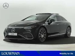 Zwart Nieuw 2024 Mercedes EQS450+ AMG line Sedan | € 111.515 (Duur)