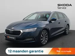 Blauw, metallic lak Gebruikt 2021 Skoda Octavia Business Line Stationwagen | € 24.700 (Iets duurder)