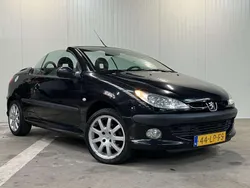 Zwart Gebruikt 2003 Peugeot 206 Cabriolet | € 1.750 (Eerlijke prijs)