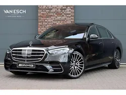 Zwart, metallic lak Gebruikt 2024 Mercedes S580 AMG line Sedan | € 135.000