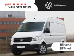 Wit Nieuw 2024 VW Crafter Exclusive Van | € 47.995 (Iets duurder)