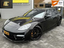 Zwart, metallic lak Gebruikt 2018 Porsche Panamera Turbo S Sedan | € 89.950