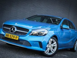 Blauw Gebruikt 2016 Mercedes A180 Ambition Hatchback | € 16.450 (Eerlijke prijs)