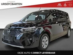 Zwart Nieuw 2024 Nissan Townstar N-Connecta MPV | € 43.730