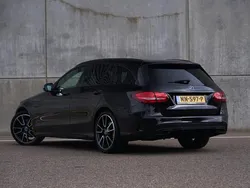Zwart Gebruikt 2017 Mercedes C200 Ambition Stationwagen | € 17.950 (Eerlijke prijs)