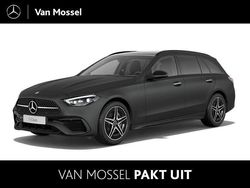 Grijs Nieuw 2025 Mercedes C200 AMG line Stationwagen | € 71.392