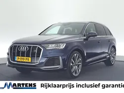 Blauw Gebruikt 2021 Audi Q7 S-Line SUV | € 52.949 (Super prijs)