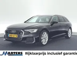 Zwart Gebruikt 2021 Audi A6 S-Line Stationwagen | € 37.949 (Goede deal)
