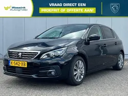 Zwart Gebruikt 2021 Peugeot 308 Allure Hatchback | € 17.435 (Eerlijke prijs)