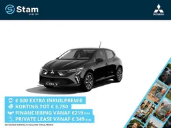 Zwart Nieuw 2025 Mitsubishi Colt Intense Hatchback | € 24.340 (Eerlijke prijs)