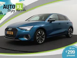 Blauw, metallic lak Gebruikt 2020 Audi A3 Sportback S-Line Hatchback | € 26.940 (Eerlijke prijs)