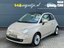 Bruin Gebruikt 2014 Fiat 500C Lounge Cabriolet | € 9.440 (Iets duurder)