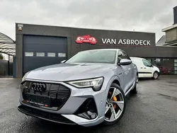 Zilver Gebruikt 2021 Audi e-tron S-Line SUV | € 61.000