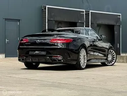 Zwart, metallic lak Gebruikt 2016 Mercedes S63 AMG AMG Cabriolet | € 122.945