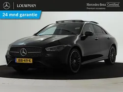 Zwart Gebruikt 2024 Mercedes CLA250 AMG line Sedan | € 44.945 (Duur)