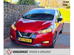 Rood Gebruikt 2017 Nissan Micra Tekna Hatchback | € 11.995 (Eerlijke prijs)