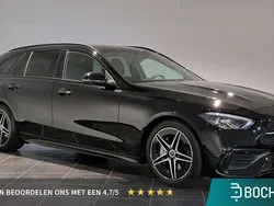 Zwart Gebruikt 2022 Mercedes C200 AMG line Stationwagen | € 41.740