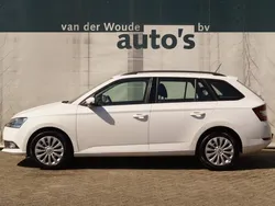 Wit Gebruikt 2021 Skoda Fabia Ambition Stationwagen | € 9.400 (Eerlijke prijs)