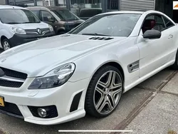 Wit Gebruikt 2009 Mercedes SL63 AMG AMG Cabriolet | € 57.750 (Super prijs)