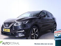 Zwart, metallic lak Gebruikt 2018 Nissan Qashqai Tekna SUV | € 20.500 (Eerlijke prijs)
