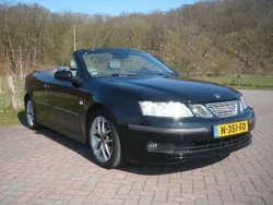 Zwart Gebruikt 2005 Saab 9-3 Cabriolet Vector Cabriolet | € 7.950 (Super prijs)