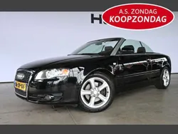 Zwart Gebruikt 2007 Audi A4 Cabriolet Sport Cabriolet | € 4.440