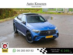 Blauw Gebruikt 2024 Mercedes GLC400d AMG line Coupé | € 59.950 (Super prijs)