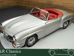 Zilver Gebruikt 1960 Mercedes 190 Cabriolet | € 169.950