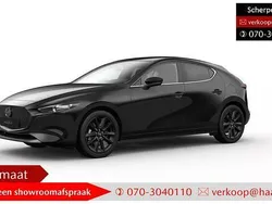 Zwart Nieuw 2025 Mazda 3 Nagisa Hatchback | € 36.950 (Super prijs)