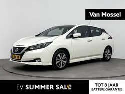 Blanc white & arctique black Gebruikt 2021 Nissan Leaf Acenta Hatchback | € 11.930 (Super prijs)