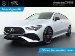 Zilver, metallic lak Gebruikt 2024 Mercedes CLA200 Shooting Brake AMG line Stationwagen | € 52.895 (Iets duurder)