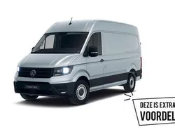 Zilver Nieuw 2024 VW Crafter Highline Van | € 48.645 (Goede deal)