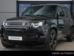 Santorini black (donker zwart)ebony leder Gebruikt 2024 Land Rover Defender HSE Dynamic SUV | € 99.995 (Eerlijke prijs)