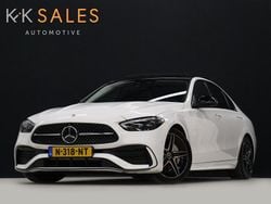 Wit Gebruikt 2021 Mercedes C200 AMG line Sedan | € 35.440 (Super prijs)