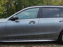 Grijs Gebruikt 2022 Mercedes C220 AMG line Stationwagen | € 32.000