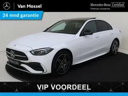 Wit Gebruikt 2024 Mercedes C300 AMG line Sedan | € 52.945 (Eerlijke prijs)