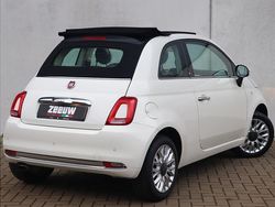 Wit Gebruikt 2017 Fiat 500 Lounge Cabriolet | € 10.900 (Eerlijke prijs)