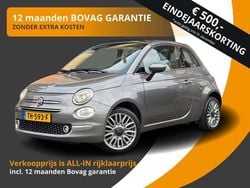 Grijs Gebruikt 2018 Fiat 500C Lounge Cabriolet | € 9.900 (Goede deal)