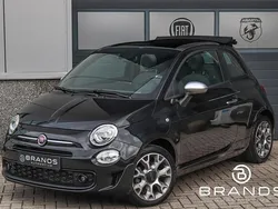 Zwart Gebruikt 2021 Fiat 500C Rockstar Cabriolet | € 15.950 (Eerlijke prijs)