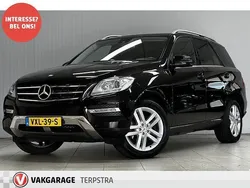 Zwart Gebruikt 2013 Mercedes ML250 SUV | € 17.995