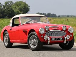 Rood Gebruikt 1962 Austin Healey 3000 MK II Cabriolet | € 58.950
