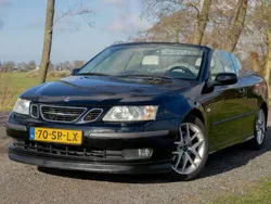 Zwart Gebruikt 2005 Saab 9-3 Cabriolet Aero Cabriolet | € 4.750 (Super prijs)