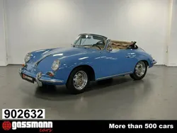 Blauwblau Gebruikt 1963 Porsche 356 Cabriolet | € 149.000
